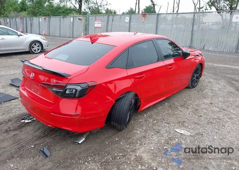 2025 Honda Civic Sport from USA, damaged, VIN 2HGFE2F55SH515196